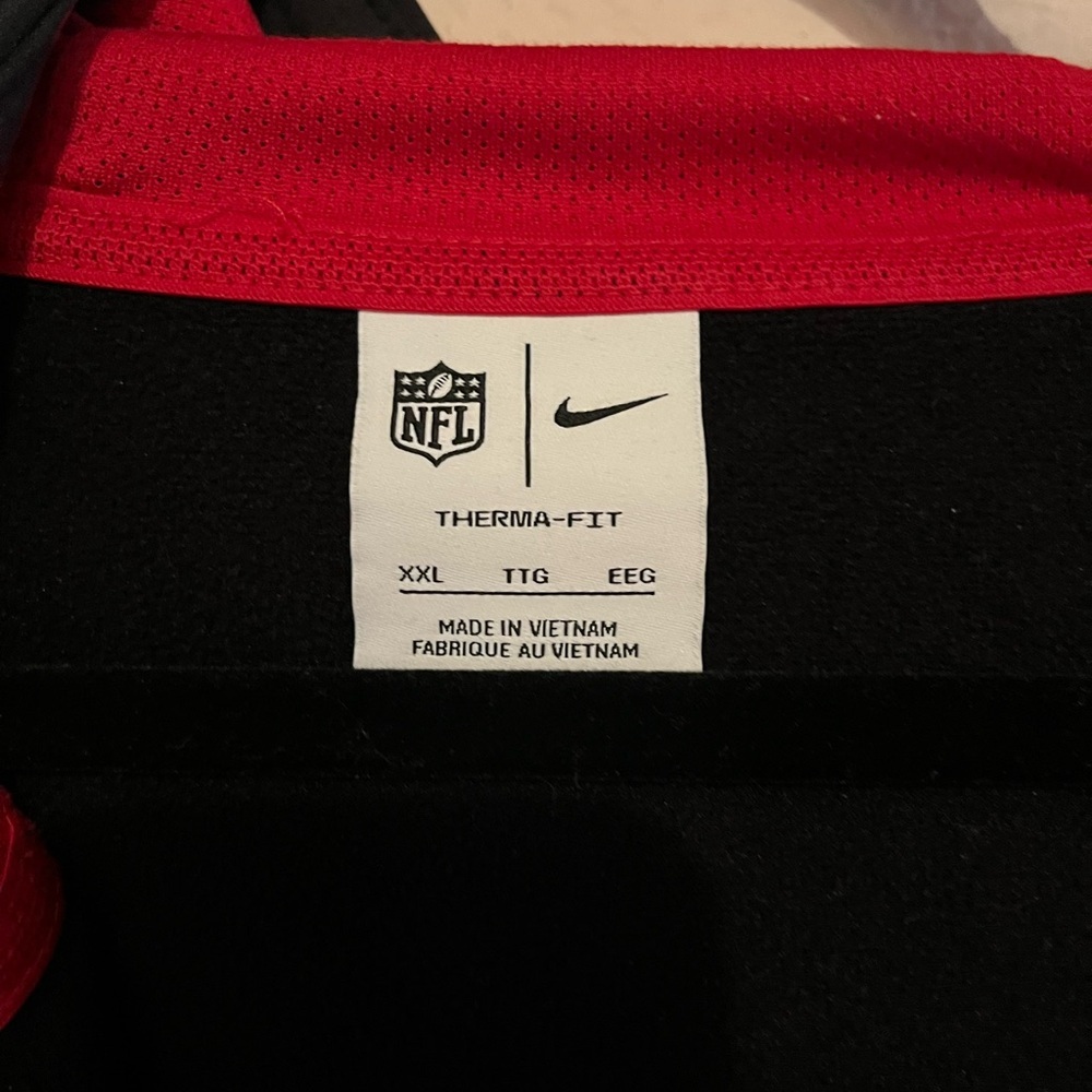 SF 49ers Nike Black Zip up jacket - Picture 7 of 12
